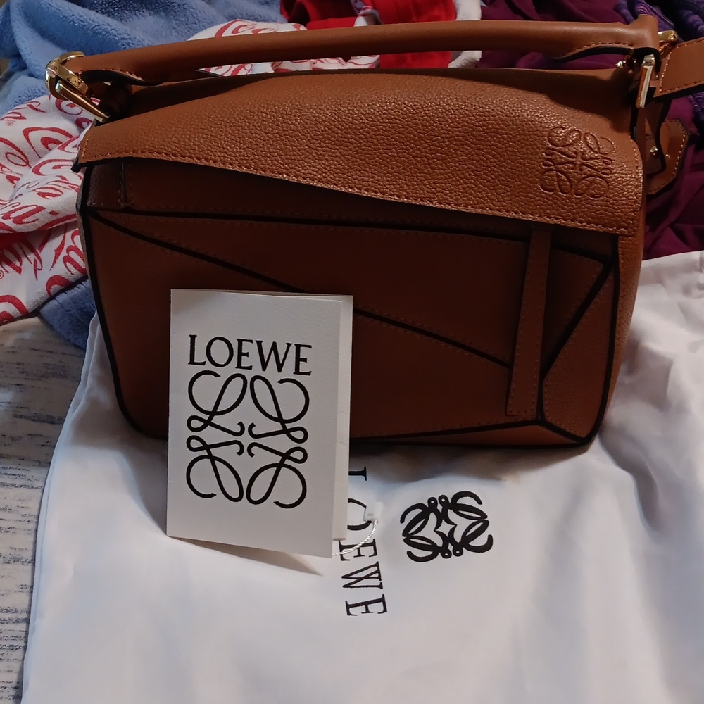 Loewe purse brand new never used medium bag brown - Picture 2 of 4